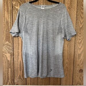 Gymshark Gray Short Sleeve Tee~ Large